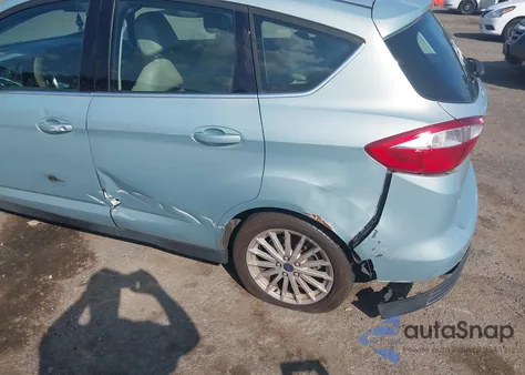 2013 Ford C-Max Hybrid Sel z USA, uszkodzony, nr VIN 1FADP5BU2DL520642